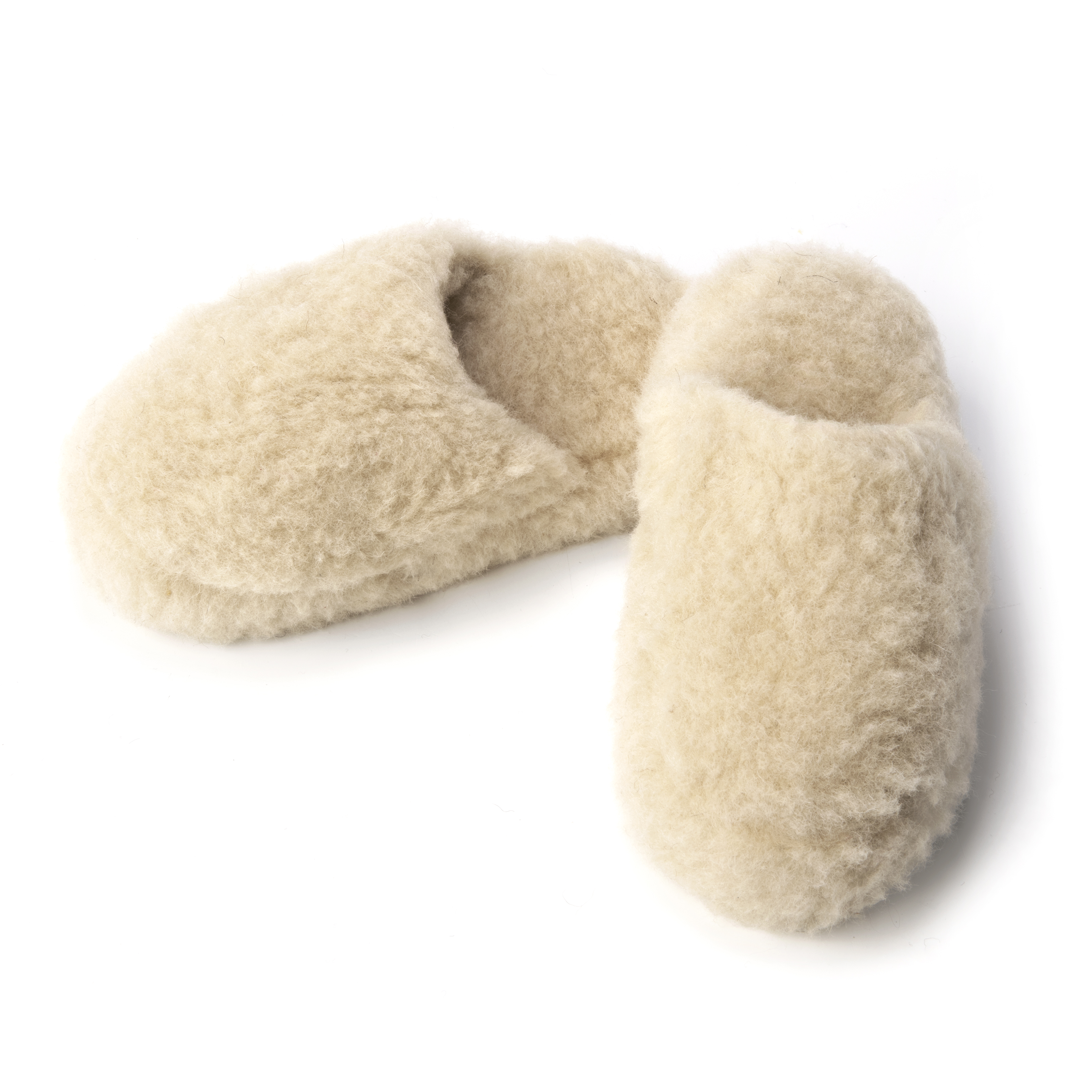 real sheep wool slippers